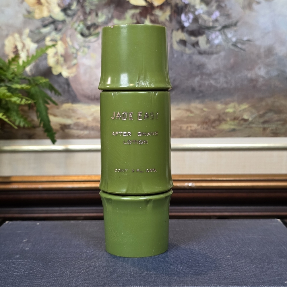 Vtg JADE EAST After Shave Lotion - Swank Bamboo Bottle - 3 fl. oz. | Full